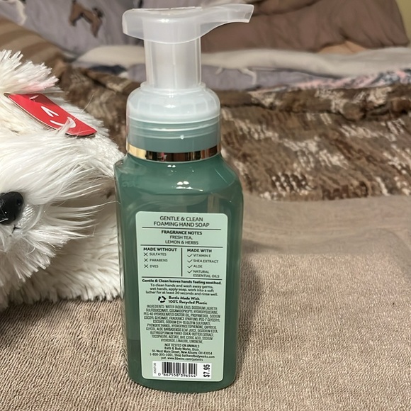 Bath & Bodyworks White Barn White Tea & Sage foaming hand soap no parabens - Picture 4 of 5